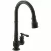 In Stock Hardwarestore Delivery Artifacts Single-Handle Pull-Down Sprayer Kitchen Faucet In Oil-Rubbed Bronze -Bath and Faucet shop 62cafdb36ce4c8a6cd4e2b73d8aad40c 1800x1800