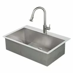 In Stock Hardwarestore Delivery Memphis Single-Handle Pull-Down Sprayer Kitchen Faucet With 1.8 GPM In Stainless Steel 8 In Stock Hardwarestore Delivery Memphis Single-Handle Pull-Down Sprayer Kitchen Faucet With 1.8 GPM In Stainless Steel -Bath and Faucet shop 6473e95f5d5dc3319c011a14eb8ddb81 1800x1800