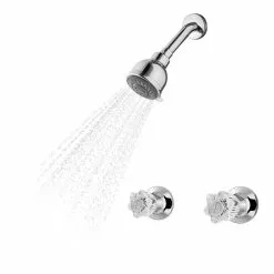 In Stock Hardwarestore Delivery Bedford 2-Handle 3-Spray Round Shower Faucet In Polished Chrome (Valve Included) 6 In Stock Hardwarestore Delivery Bedford 2-Handle 3-Spray Round Shower Faucet In Polished Chrome (Valve Included) -Bath and Faucet shop 649492e6cb3f73eac4bb4d31113a1197 1800x1800
