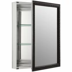 KOHLER 20-in X 26-in Rectangle Surface/Recessed Mirrored Medicine Cabinet -Bath and Faucet shop 650531695277 15458411 1800x1800