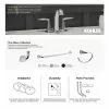 KOHLER Vibrant Brushed Nickel Shower Arm And Flange -Bath and Faucet shop 650531999092 17900460 1800x1800