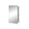 Jensen Horizon 16-in X 26-in Rectangle Recessed Mirrored Medicine Cabinet