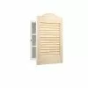 Jensen Louver Doors 16-in X 24-in Rectangle Recessed Pine Medicine Cabinet -Bath and Faucet shop 656407036649xl 1800x1800