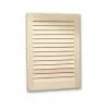 Jensen Louver Doors 16-in X 26-in Rectangle Recessed Pine Medicine Cabinet