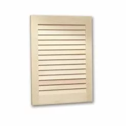 Jensen Louver Doors 16-in X 26-in Rectangle Recessed Pine Medicine Cabinet