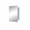 Jensen Builder 16-in X 22-in Rectangle Recessed Mirrored Medicine Cabinet