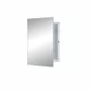 Jensen Focus 16-in X 22-in Rectangle Recessed Mirrored Medicine Cabinet -Bath and Faucet shop 656407037714xl 1800x1800