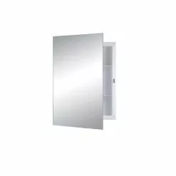 Jensen Focus 16-in X 22-in Rectangle Recessed Mirrored Medicine Cabinet