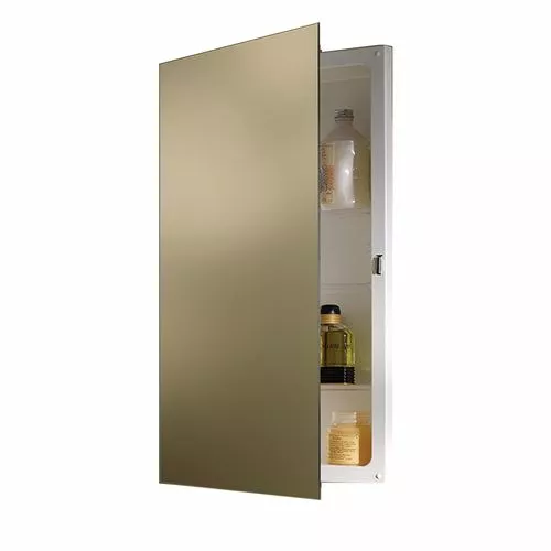 Jensen Focus 16-in X 26-in Rectangle Recessed Mirrored Medicine Cabinet 3 Jensen Focus 16-in X 26-in Rectangle Recessed Mirrored Medicine Cabinet