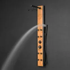 In Stock Hardwarestore Delivery 57 In. 8-Jet Multifunction Shower Panel System With Adjustable Rainfall Shower Head And Handheld Shower Head 16 In Stock Hardwarestore Delivery 57 In. 8-Jet Multifunction Shower Panel System With Adjustable Rainfall Shower Head And Handheld Shower Head -Bath and Faucet shop 65686490f1ce40c0c0fc7842560ed791 1800x1800