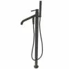 Valspar Kingston Brass Vintage Oil Rubbed Bronze 1-Handle Residential Freestanding Bathtub Faucet With Hand Shower -Bath and Faucet shop 663370274411 1800x1800