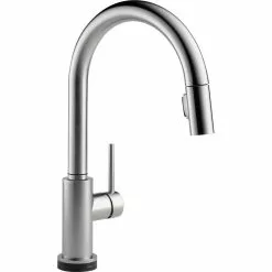 In Stock Hardwarestore Delivery Trinsic Single-Handle Pull-Down Sprayer Kitchen Faucet With MagnaTite Docking In Matte Black -Bath and Faucet shop 6709b4d93fea5c80b073824735238fc2 0cd73645 2b1e 454a 9d62 6a1ec41725ae 1800x1800
