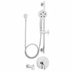 Speakman Neo Polished Chrome Shower Bar System (Valve Included)