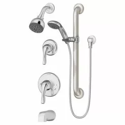 Symmons Origins Chrome 2-Handle Bathtub And Shower Faucet With Valve -Bath and Faucet shop 671256543476xl 1800x1800