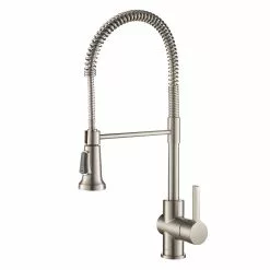 In Stock Hardwarestore Delivery Britt Single-Handle Pull Down Sprayer Kitchen Faucet In Brushed Gold 25 In Stock Hardwarestore Delivery Britt Single-Handle Pull Down Sprayer Kitchen Faucet In Brushed Gold -Bath and Faucet shop 67778c506b3b6fd2efe23a8638a95aba 3e0ad717 5202 4197 b9c1 b02f53e199be 1800x1800