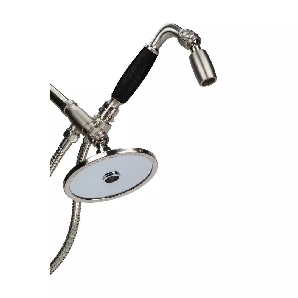 In Stock Hardwarestore Delivery 1-spray 5 In. Dual Shower Head And Handheld Shower Head In Chrome 7 In Stock Hardwarestore Delivery 1-spray 5 In. Dual Shower Head And Handheld Shower Head In Chrome - Image 5