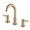 Jacuzzi Duncan Brushed Bronze 2-Handle Widespread WaterSense Bathroom Sink Faucet With Drain