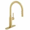 In Stock Hardwarestore Delivery Upson Single-Handle Pull-Down Sprayer Kitchen Faucet In Matte Gold -Bath and Faucet shop 6996bce211a91443bc8ea1a51156aebc 1800x1800