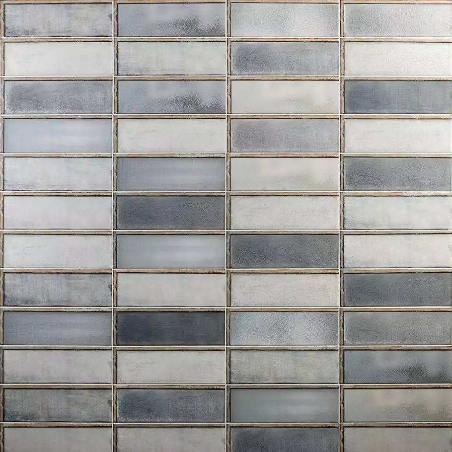 Bond Tile Turbine Industrial Glass Gray 4x12 Ceramic Wall Tile 3 Bond Tile Turbine Industrial Glass Gray 4x12 Ceramic Wall Tile