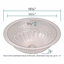 MR Direct Tri-Mount Bathroom Sink In Copper With 731 Faucet And Grid Drain In Antique Bronze -Bath and Faucet shop 6ade61cb60bb0fd11ccda347270f9259 1800x1800