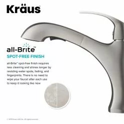 In Stock Hardwarestore Delivery Spot Free Oren Single-Handle Pull-Out Sprayer Kitchen Faucet In All-Brite Stainless Steel -Bath and Faucet shop 6b0785108dd028235a9078aa9a98817e 1800x1800
