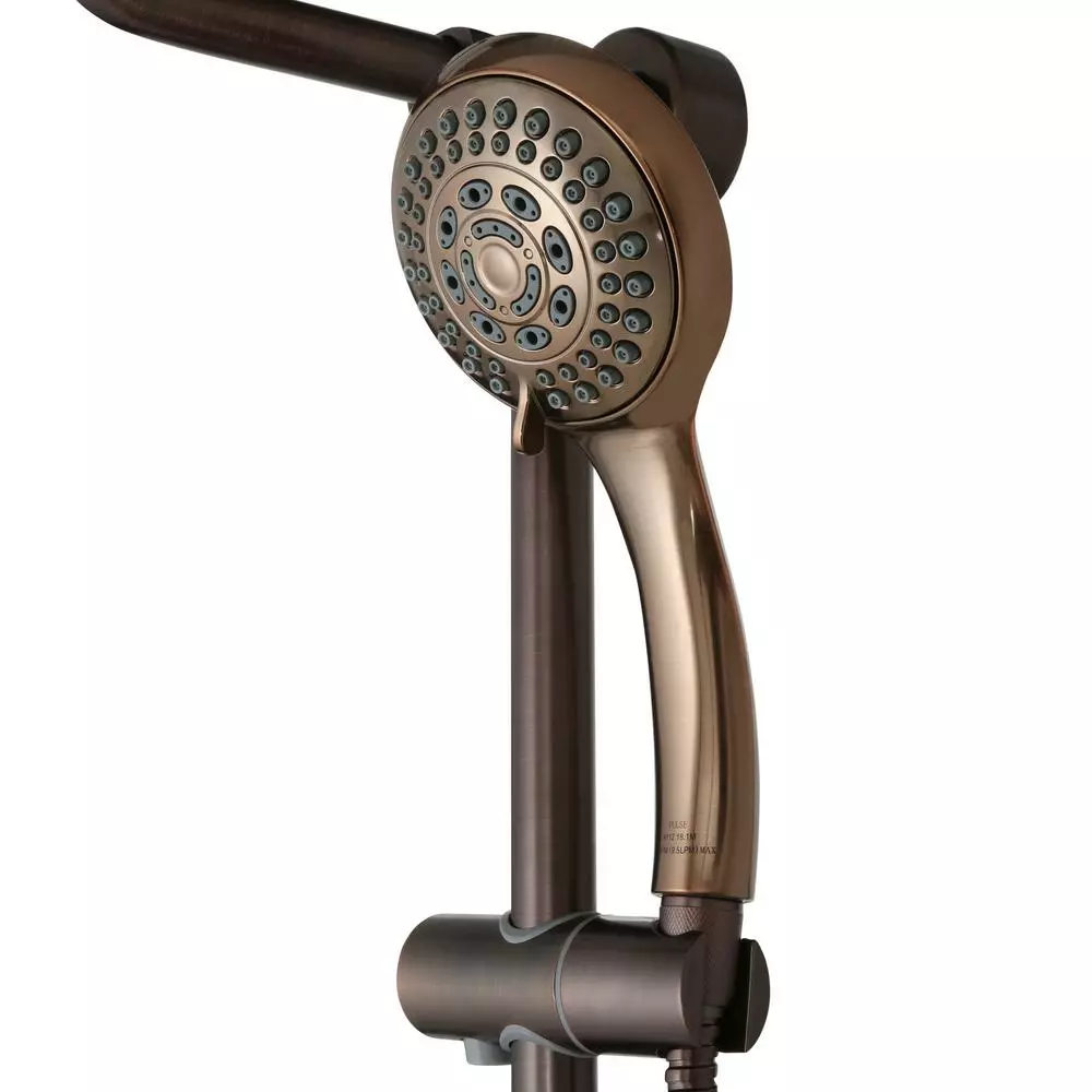 In Stock Hardwarestore Delivery Kauai III 2-Spray Shower System With Handshower In Oil Rubbed Bronze 5 In Stock Hardwarestore Delivery Kauai III 2-Spray Shower System With Handshower In Oil Rubbed Bronze - Image 3