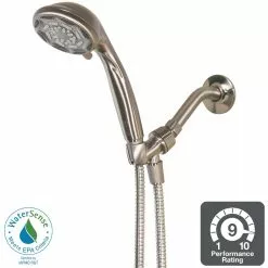 In Stock Hardwarestore Delivery 6-Spray 4 In. Wall Mount Handheld Shower Head In Chrome -Bath and Faucet shop 6bee4852e43ef5f238881fec5f7bae89 1800x1800