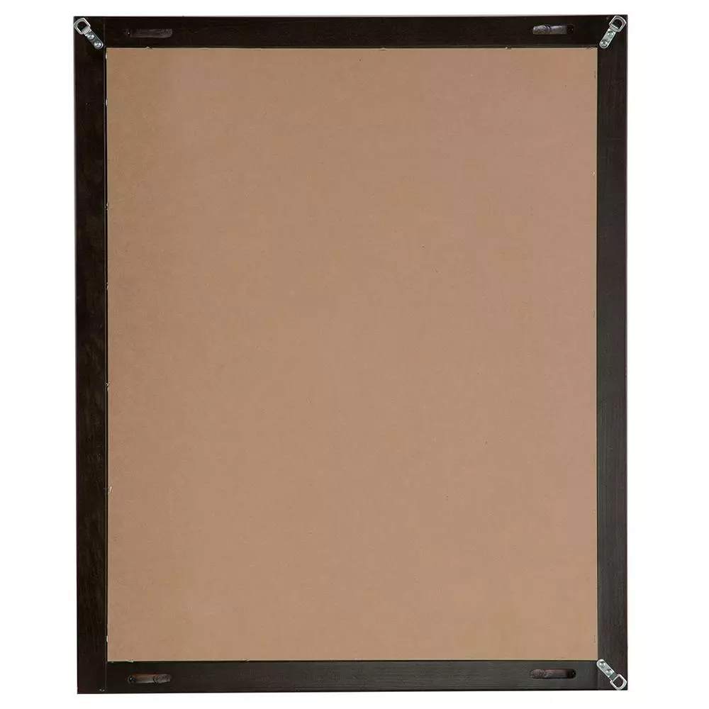 In Stock Hardwarestore Delivery Northwood 26 In. X 31 In. Wood Framed Wall Mirror In Dusk 5 In Stock Hardwarestore Delivery Northwood 26 In. X 31 In. Wood Framed Wall Mirror In Dusk - Image 3