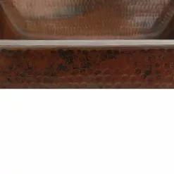 Premier Copper Products Rectangle Skirted Hammered Copper Vessel Sink In Oil Rubbed Bronze -Bath and Faucet shop 6c99697cc5651d7b809c96ed95c4847b 1800x1800