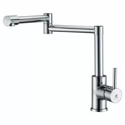 In Stock Hardwarestore Delivery Manis Series Deck-Mounted Pot Filler In Polished Chrome