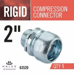 In Stock Hardwarestore Delivery 2 In. Rigid Threadless Compression Conduit Connector -Bath and Faucet shop 6e0682502df2df019b5d4ea528d8d159 1800x1800