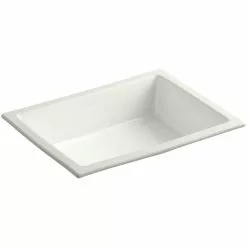 KOHLER Verticyl Vitreous China Undermount Bathroom Sink In White With Overflow Drain -Bath and Faucet shop 6fb888b1a160c5324f6a0fa1858b872d 1800x1800