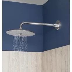 In Stock Hardwarestore Delivery Vitalio 3-Spray 10 In. Single Wall Mount Fixed Rain Shower Head In Chrome -Bath and Faucet shop 6fdc377f3c3847d5659f00b4cd62473c 1800x1800