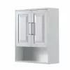 Wyndham Collection Daria 25-in W X 30-in H X 9-in D White Bathroom Wall Cabinet 2 Wyndham Collection Daria 25-in W X 30-in H X 9-in D White Bathroom Wall Cabinet -Bath and Faucet shop 700161175059xl 1800x1800