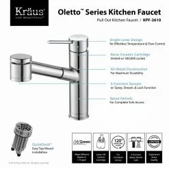 In Stock Hardwarestore Delivery Oletto Single Handle Pull Out Kitchen Faucet In Chrome Finish 16 In Stock Hardwarestore Delivery Oletto Single Handle Pull Out Kitchen Faucet In Chrome Finish -Bath and Faucet shop 7125eb6bd5c8b2b895cd6bd26a65302a 1800x1800