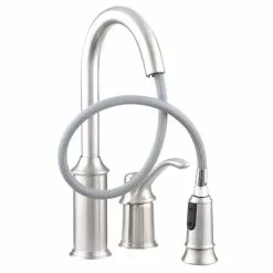 In Stock Hardwarestore Delivery Aberdeen Single-Handle Pull-Down Sprayer Kitchen Faucet With Reflex In Classic Stainless -Bath and Faucet shop 71723bd02ffd5b82448899db8d12d455 1800x1800