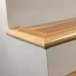 Flexco Stair Nose 2.75-in X 144-in Natural Unfinished Stair Nosing -Bath and Faucet shop 719381443480 10183831 1800x1800