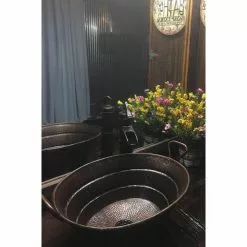 Premier Copper Products Oval Bucket Hammered Copper Vessel Sink With Handles In Oil Rubbed Bronze -Bath and Faucet shop 72051028291614691ac30e4e1e298956 1800x1800