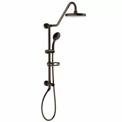 In Stock Hardwarestore Delivery Kauai III 2-Spray Shower System With Handshower In Oil Rubbed Bronze