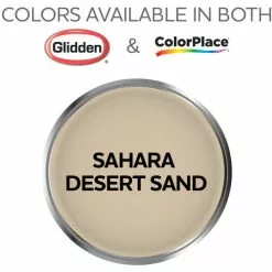 ColorPlace Pre Mixed Ready To Use, Interior Paint, Sahara Desert Sand, Satin Finish, 1 Gallon -Bath and Faucet shop 72e41345 5e01 406c 84b4 4a664e0ed43e 1.0eb7ddeebd6ee162ca1c5a5a70678760 1800x1800