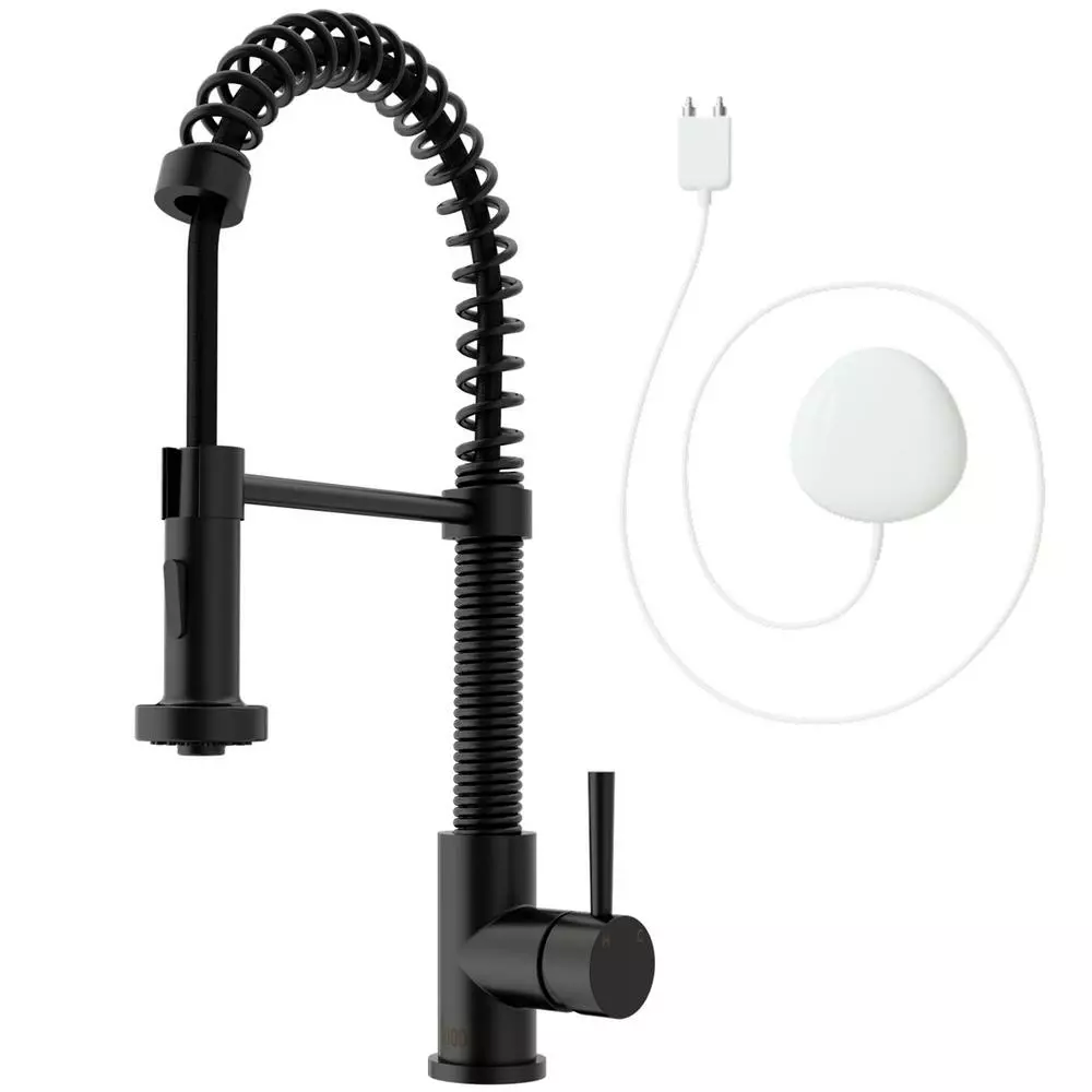 In Stock Hardwarestore Delivery Edison Single-Handle Pull-Down Sprayer Kitchen Faucet With FloodSense Technology In Matte Black 3 In Stock Hardwarestore Delivery Edison Single-Handle Pull-Down Sprayer Kitchen Faucet With FloodSense Technology In Matte Black