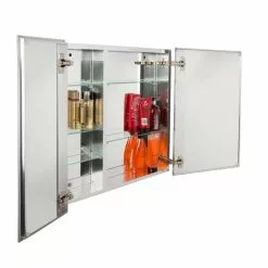 Jacuzzi 24-in X 26-in Rectangle Surface/Recessed Mirrored Medicine Cabinet