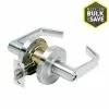 Hardwarestoredelivery Tell Manufacturing LC2600 Standard Duty Cortland Satin Chrome Reversible Keyed Entry Door Handle