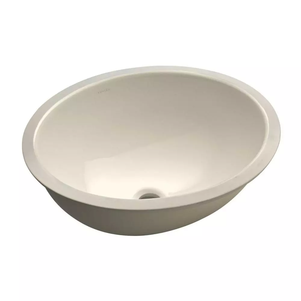 KOHLER Caxton Vitreous China Undermount Bathroom Sink In White 14 KOHLER Caxton Vitreous China Undermount Bathroom Sink In White - Image 12
