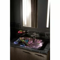 KOHLER Dutchmaster Rectangular Vessel Sink In Midnight Floral -Bath and Faucet shop 7606f2d4e2f1874e7626be749ebc21de 1800x1800