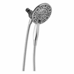 In Stock Hardwarestore Delivery In2ition Two-in-One 4-Spray 6 In. Dual Wall Mount Fixed And Handheld Shower Head In Chrome