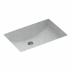 Swan Contour Undermount Bathroom Sink In Tahiti Gray