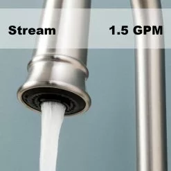 In Stock Hardwarestore Delivery Glenshire Single-Handle Pull-Down Sprayer Kitchen Faucet With Reflex And Power Clean In Spot Resist Stainless -Bath and Faucet shop 77634cd523e56d779567e97380f7639d 1800x1800