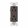 Legrand Radiant Dark Bronze 15-Amp Decorator Tamper Resistant Residential Outlet
