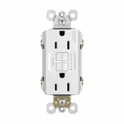 Legrand Radiant White 15-Amp Decorator GFCI Residential/Commercial Outlet